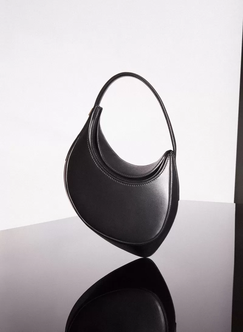 Online MUGLER black mini smooth spiral curve 02