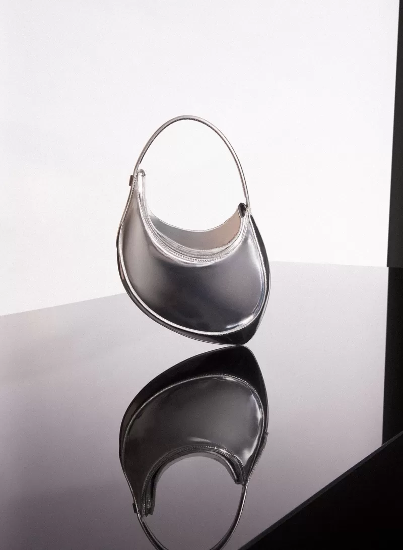 Discount MUGLER chrome mini smooth spiral curve 02