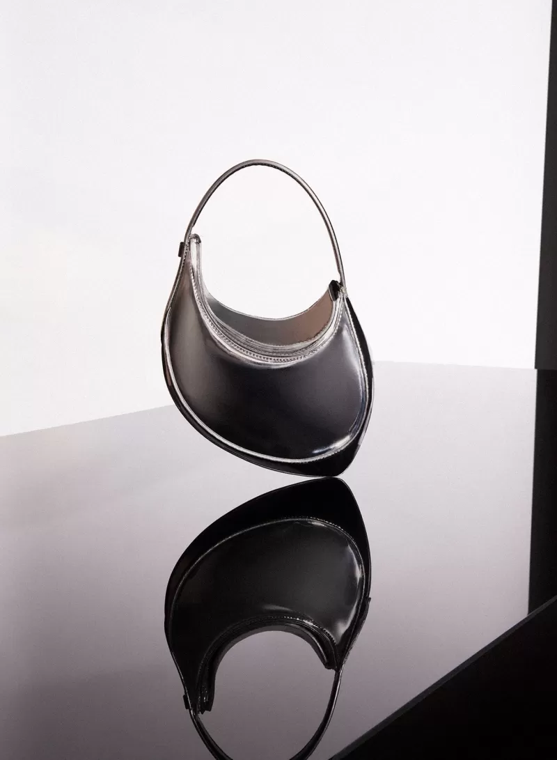 Clearance MUGLER gunmetal mini smooth spiral curve 02